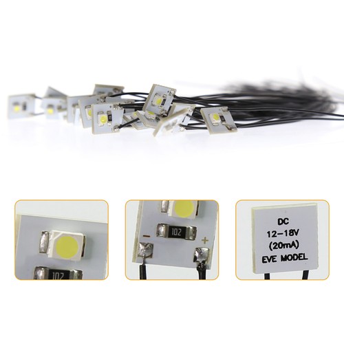 20stk smd led 3528 10x10mm - smd,