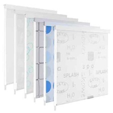 Duschrollo Duschvorhang Dusche Rollo Badewannenvorhang Badewannenrollo vidaXL