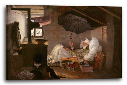 Kunstdruck carl spitzweg - -, der
