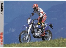 Yamaha   TT  600 R  Prospekt Brochure   4  Seiten  2001