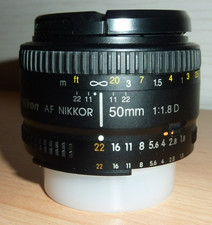 Objektiv Nikon Nikkor AF 50mm