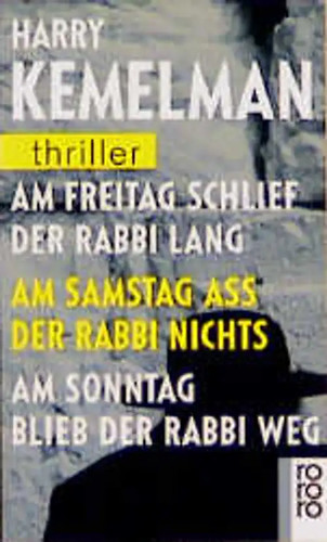 Freitag schlief der rabbi - am,