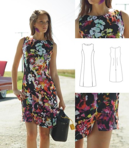Schnittmuster sommerkleid - schnittmuster,