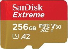 SanDisk Extreme microSDXC UHS-I Speicherkarte 256GB+Adapter ,160MB/s Übertragung