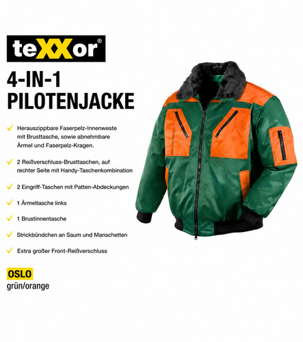 Pilotjacke arbeitsjacke - pilotjacke,