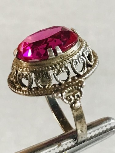 Ring silber sterling - ring, 875