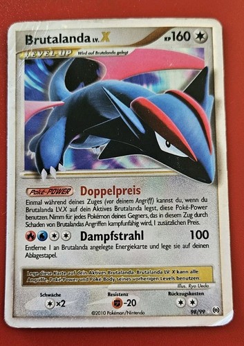 Brutalanda pokemon karte - x,