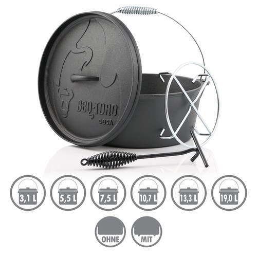 Dutch oven gusseisen topf - dutch,