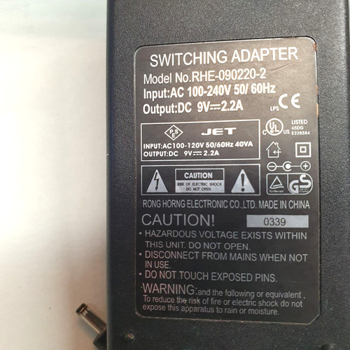 Switching power adapter 9v - adapter,,
