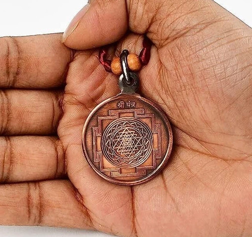 Sri yantra medaillon - sri, anhänger