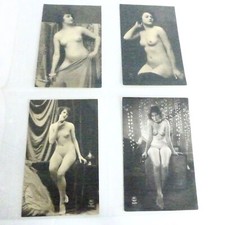 Konvolut - VINTAGE  4 EROTIK  AKT FOTOS aus den 20.er Jahren !