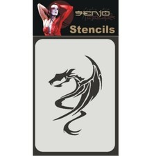 Airbrush Schablone Drache 1 A6