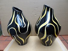 Paar große Tigris Vasen