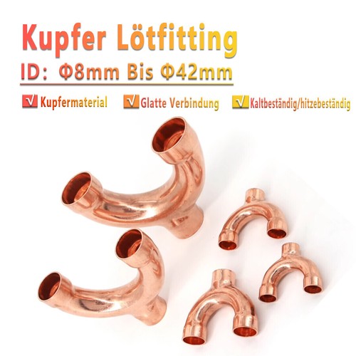 Kupferrohrfitting stück - kupferrohrfitting, y-stück