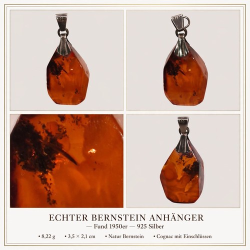 Vintage bernstein anhänger - vintage,