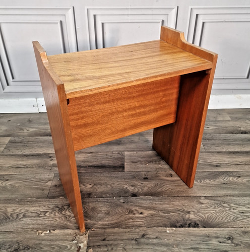 Vintage teak beistelltisch - teak,
