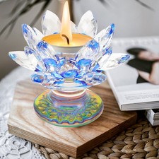  Kristall Lotus Blumen Tee