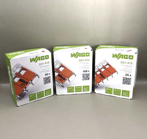 Wago klemmen 100x 221 - wago, 221-412