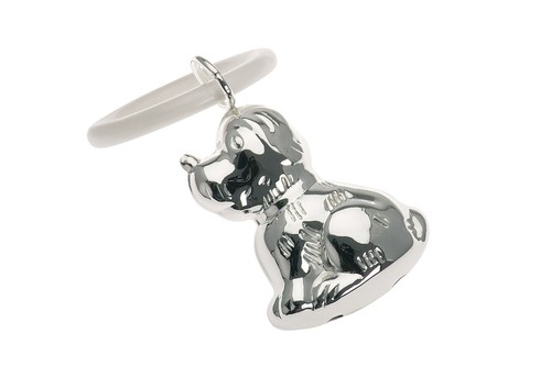 Babyrassel hund beissring - babyrassel,