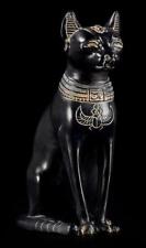 Bastet Figur klein - Schwarz - Ägyptische Katzen Göttin Glücksbringer Deko