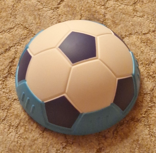Fußball ball weiß blau - ball, weiß/blau