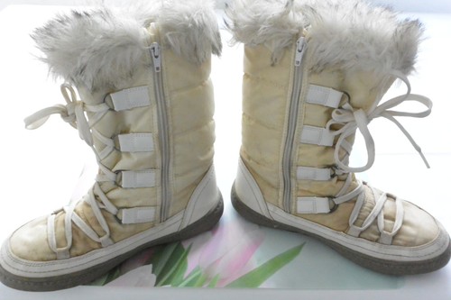 Stiefel gefüttert weiß damen - stiefel,