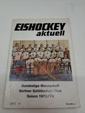 Eishockey  Bundesliga Mannschaft Berliner  Schlittschuh Club Saison 1973/74