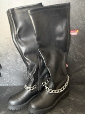 SHEIN Damen kniehohe Stiefel