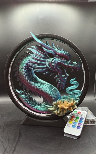 Drachen ringlicht lampe - drachen,