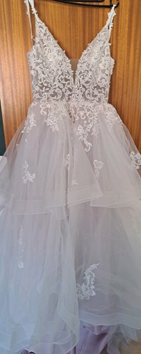 Brautkleid linie 38 - a-linie, gr.