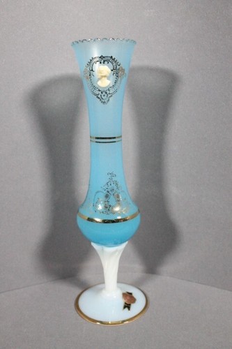 Opaline vase mit - mit, italien