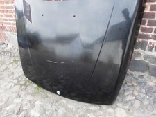 Saab 900 901 Coupe Motorhaube schwarz mit Beulen und Rost  ohne Emblem (F3)