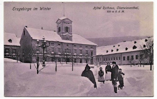 Oberwiesenthal erzgebirge - ak,