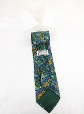 Gianni Versace Versus Krawatte Herren Einheitsgröße 100% Seide Spitz Muster Bunt