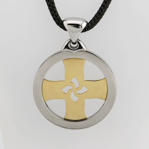 Bulgari tondo cross anhänger - bulgari,