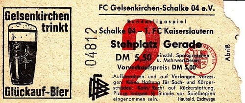 Ticket fc schalke - bl,