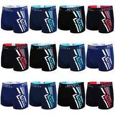 4er-12er Pack Herren Boxershorts Unterwäsche Baumwolle Unterhose Boxer Shorts