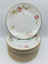 Hutschenreuther Selb Kuchenteller Noblesse 19,5cm Ahornblatt 2er Pack CS