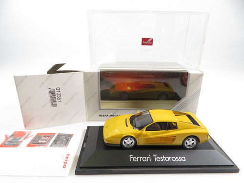 Herpa ferrari testarossa - ferrari,