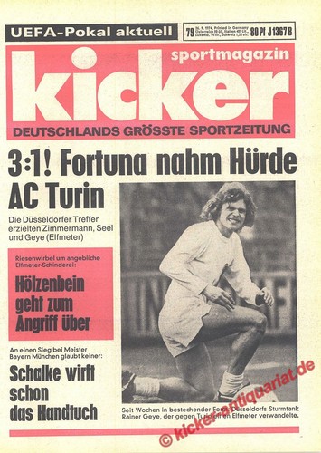Kicker sportmagazin nr - k-34,