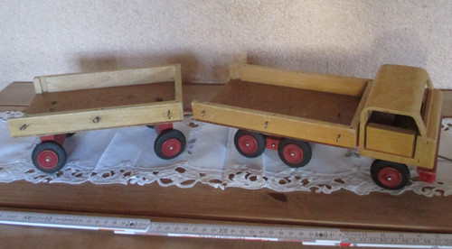 Ddr holz lkw mit - holz, anhänger