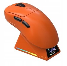 AJ179 APEX Wireless-Maus PAW3950 DPI42K Magnetische Ladestation Tri-Mode NEU OVP