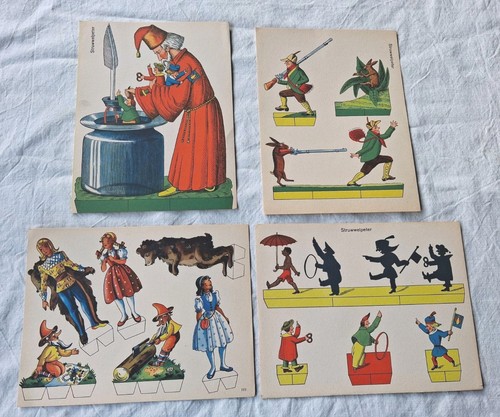 Seltene alte bastelbogen - 4,