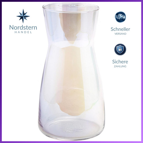 Blumenvase glas klarglas - klarglas, 20cm
