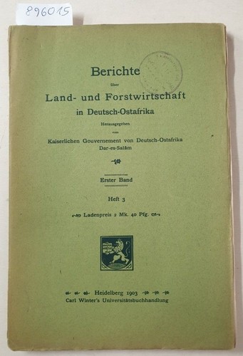 Berichte über land und - über, land-
