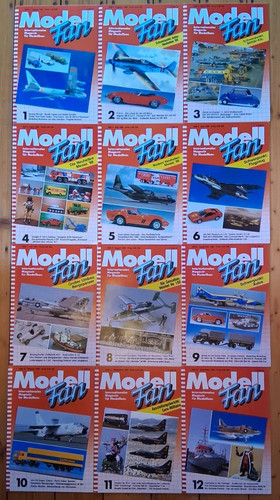 Modell fan heft 12 kompl - fan,