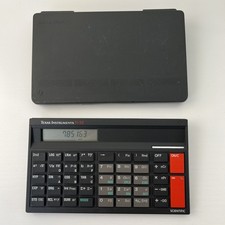 Texas Instruments Ti-52 Taschenrechner vintage 80er  sehr gut erhalten