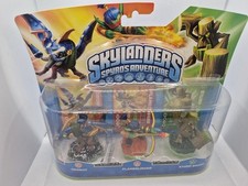 Skylanders Spyros Adventure Drobot Flameslinger Stup Smash Triple Pack Neu OVP