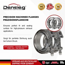Densieg 2x Edelstahl V Band
