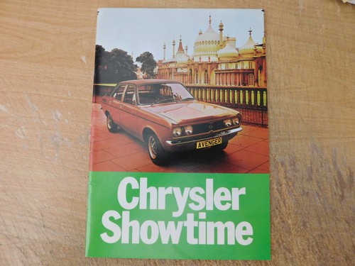 Chrysler 1973 1974 showtime - showtime, uk